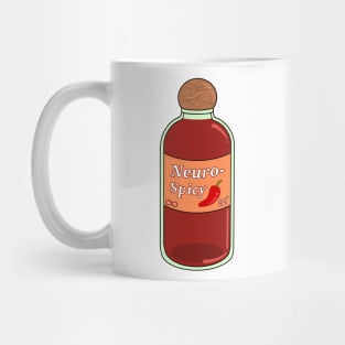 Neuro-Spicy Hot Sauce Drawing Mug